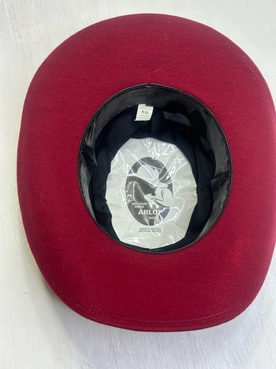 Vintage 90s ARLOP Red Western Hat – Fiesta / Southwestern Statement Piece